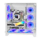 Rabbit0 Studio AMD Ryzen 7 7800X3D / RTX 5060Ti ゲーミングPC All ホワイトモデル