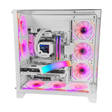 Rabbit0 Studio AMD Ryzen 7 7800X3D / RTX 5060Ti ゲーミングPC All ホワイトモデル