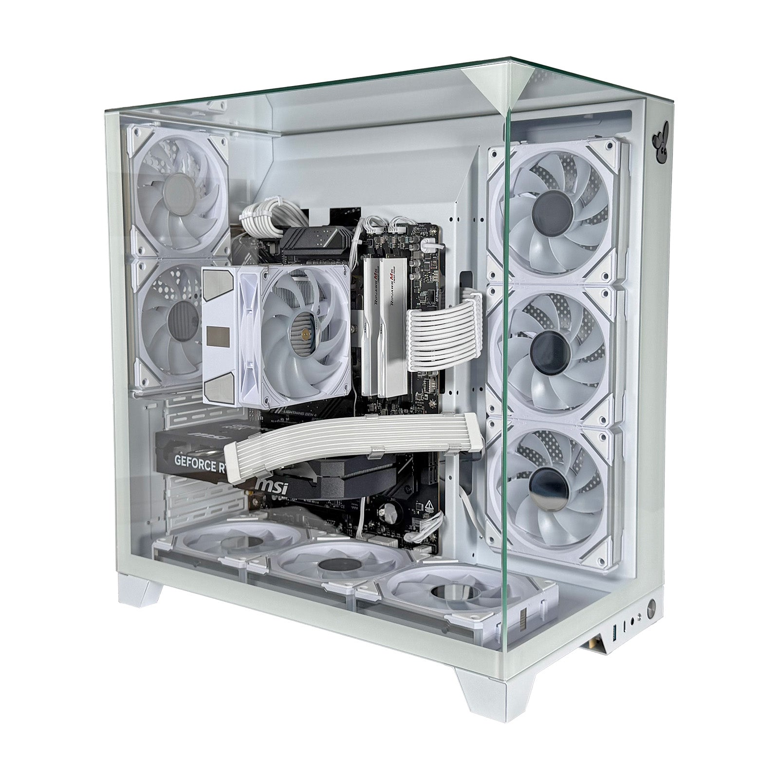 Rabbit0 Studio AMD Ryzen 7 5700X / RTX 5060 ゲーミングPC – Rabbit0