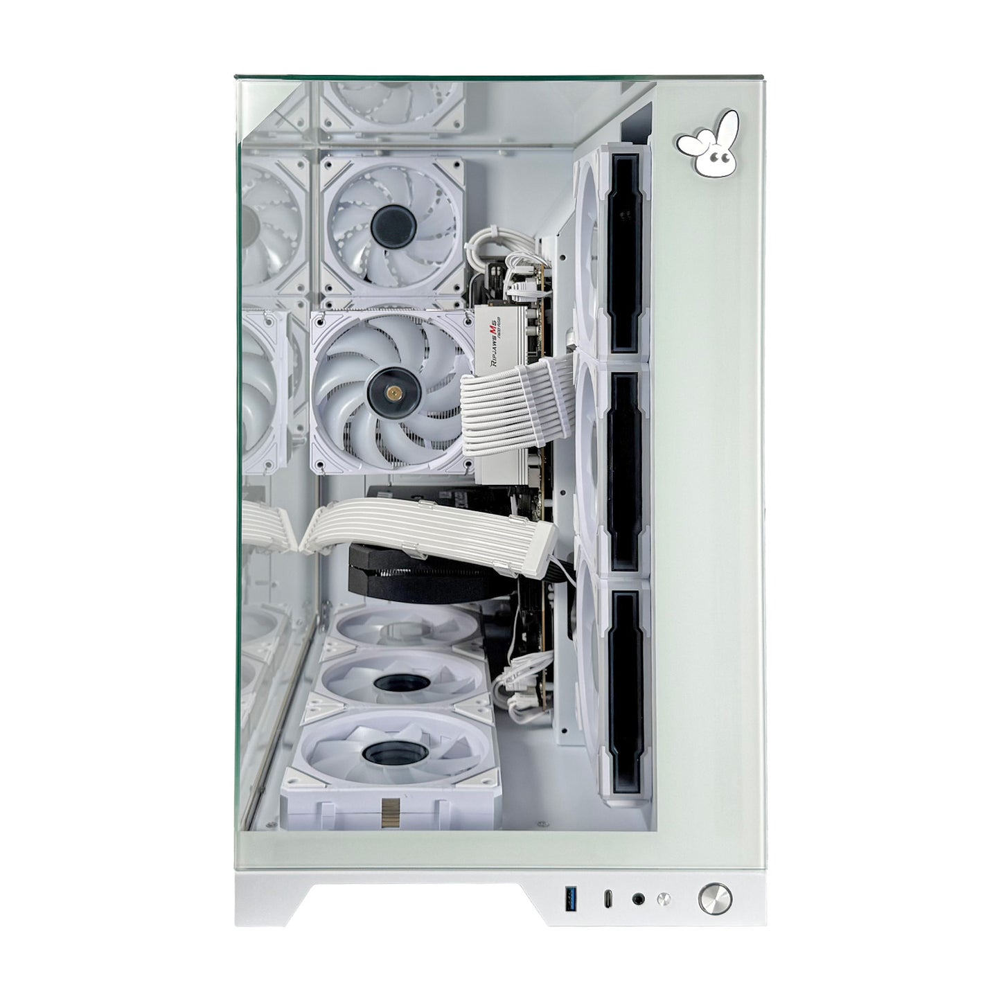 Rabbit0 Studio AMD Ryzen 7 5700X / RTX 5060Ti 8GB ゲーミングPC