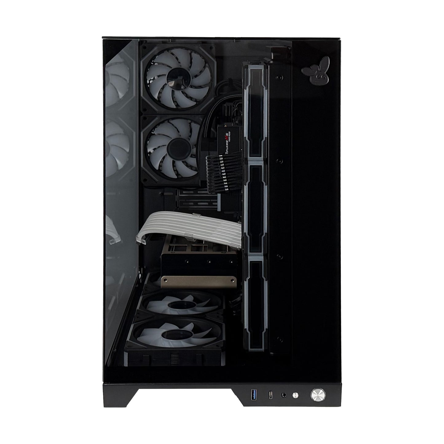 【展示品使用】1台限定 Rabbit0 Studio PREMIUMモデル AMD Ryzen 7 9700X / RTX 5070 Ti 16G ゲーミングPC ブラックモデル