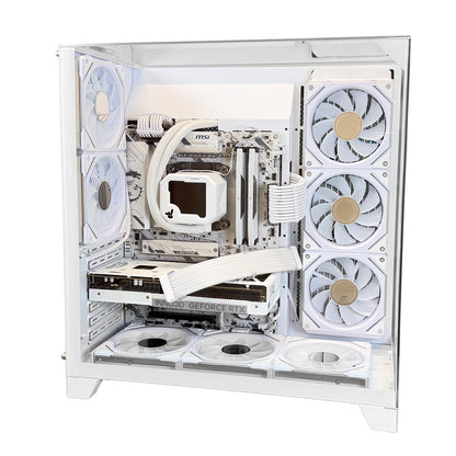 Rabbit0 Studio AMD Ryzen 7 7800X3D / RTX 5060Ti ゲーミングPC All ホワイトモデル 第２弾