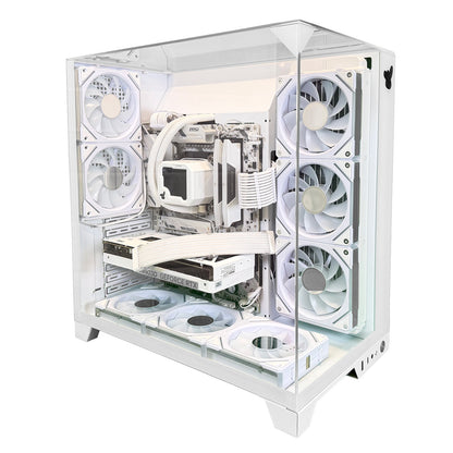 Rabbit0 Studio AMD Ryzen 7 7800X3D / RTX 5060Ti ゲーミングPC All ホワイトモデル 第２弾