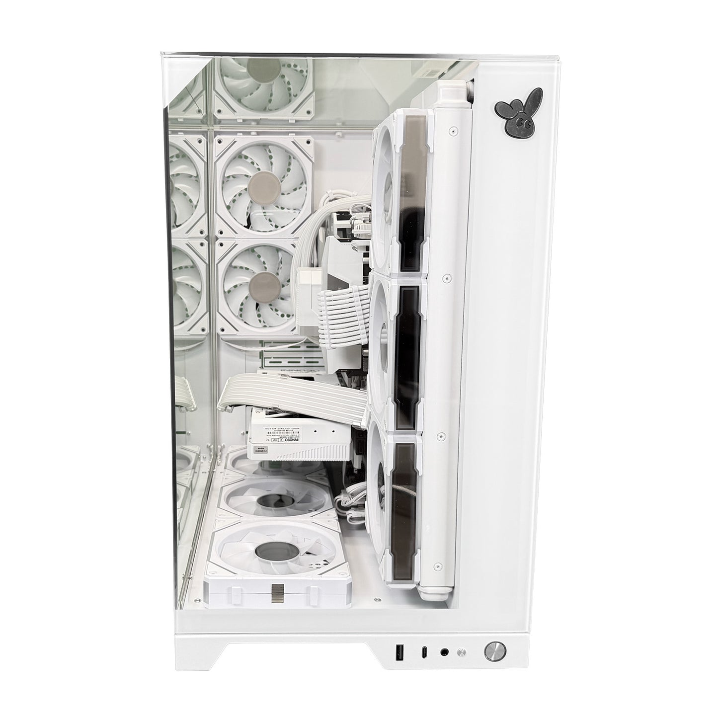 Rabbit0 Studio AMD Ryzen 7 7800X3D / RTX 5060Ti ゲーミングPC All ホワイトモデル 第２弾