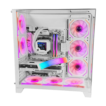 Rabbit0 Studio AMD Ryzen 7 7800X3D / RTX 5060Ti ゲーミングPC All ホワイトモデル 第２弾