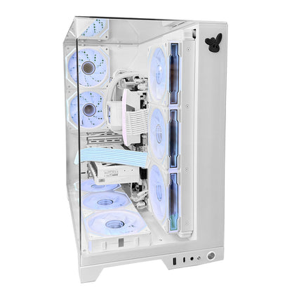 Rabbit0 Studio AMD Ryzen 7 7800X3D / RTX 5060Ti ゲーミングPC All ホワイトモデル 第２弾