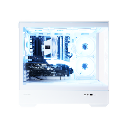 【台数限定】Rabbit0 Studio AMD Ryzen 7 5700X / RTX5060 8GB ゲーミングPC zalman P30 V2 ホワイト