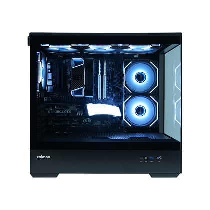 【台数限定】Rabbit0 Studio AMD Ryzen 7 5700X / RTX5060 8GB ゲーミングPC zalman P30 V2 ブラック